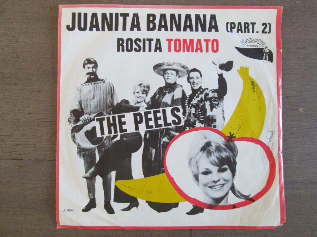 The Peels - Rosita Tomato / Juanita Banana, Cd's en Dvd's, Gebruikt, Verzenden, 7 inch, Levenslied of Smartlap