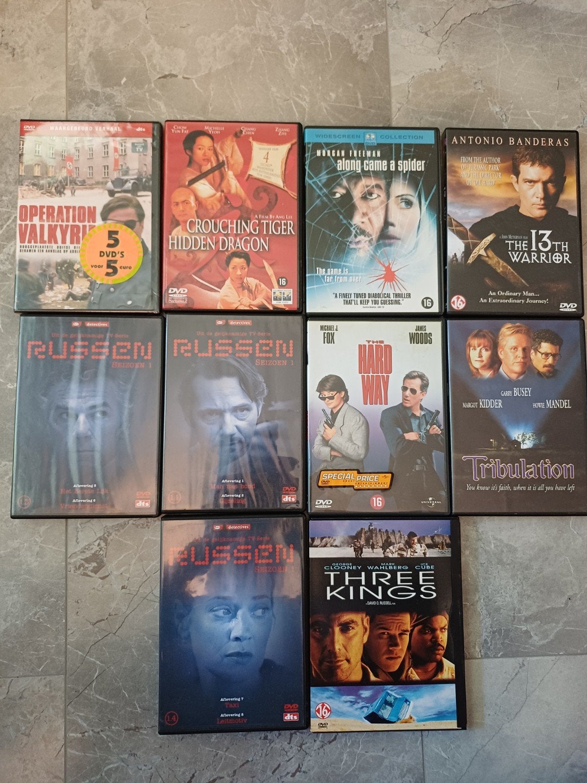 DVD 's, 10 stuks voor 10,00 euro., Alle leeftijden, Ophalen of Verzenden, Gebruikt