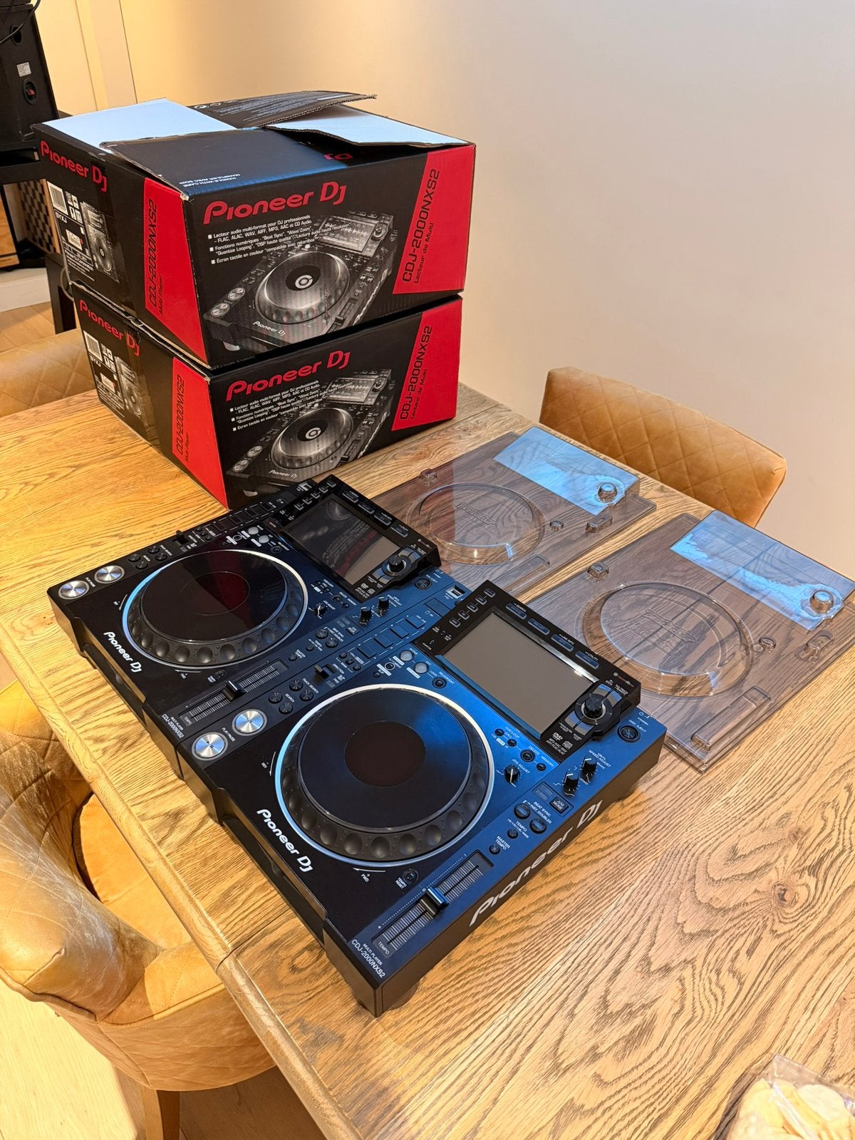 Pioneer cdj 2000 nexus 2 met decksavers, doos, alle kabels, Muziek en Instrumenten, Dj-sets en Draaitafels, Ophalen, Zo goed als nieuw