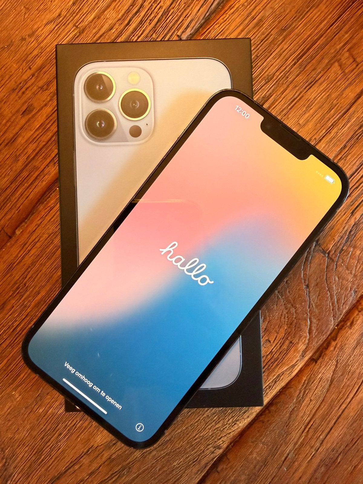 Apple iPhone 13 Pro Max 256GB - kleine storing in camera, 256 GB, Blauw, Ophalen of Verzenden, Zonder simlock