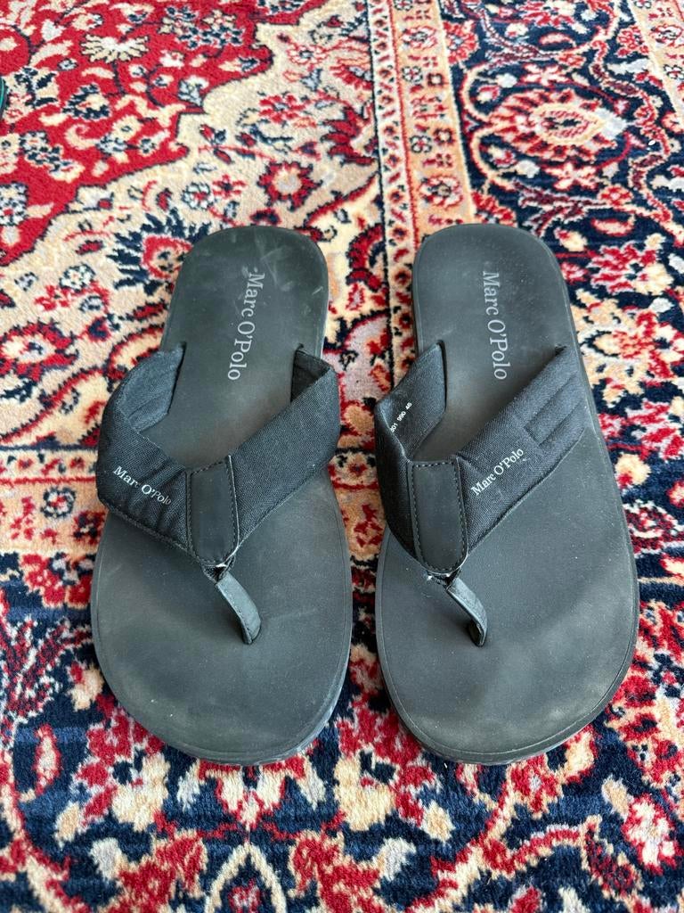 Marc O'Polo slippers - Maat 44/45, Ophalen of Verzenden, Gedragen, Zwart