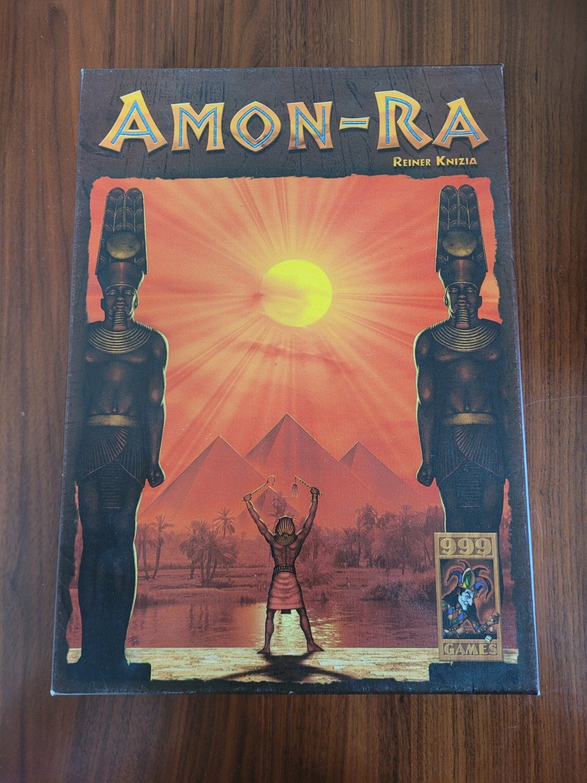 Amon-Ra bordspel van Reiner Knizia (999 Games), Hobby en Vrije tijd, Gezelschapsspellen | Bordspellen, Vijf spelers of meer, Ophalen of Verzenden