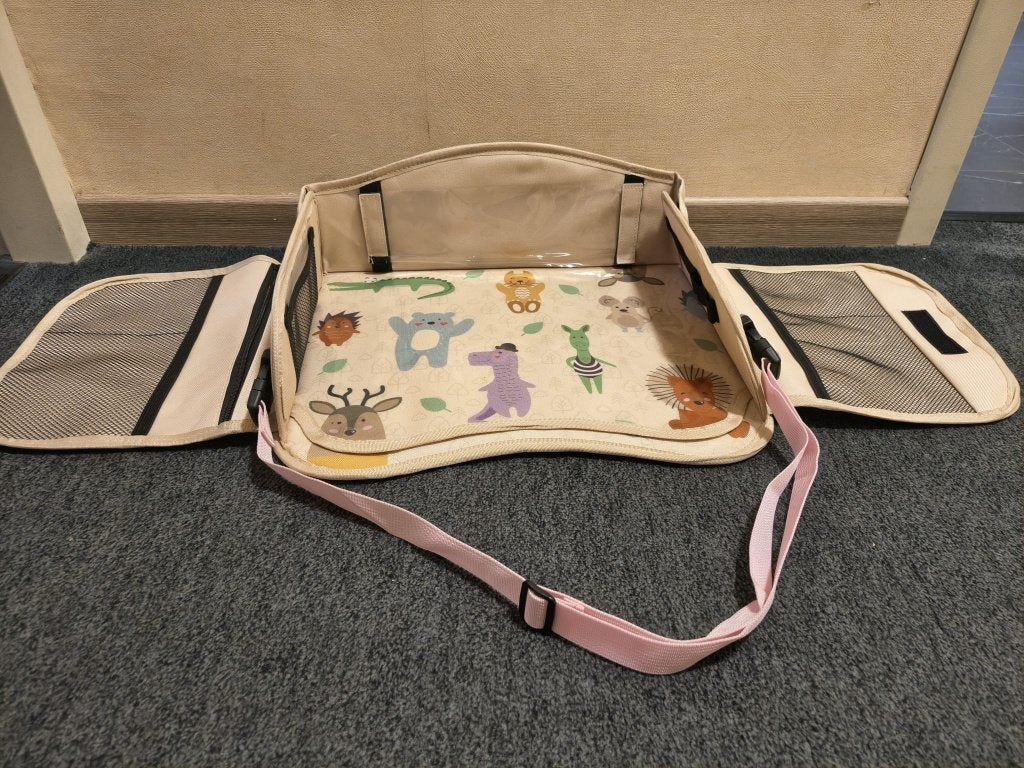 Nieuwe Navaris Kinder Reistafel Beige (Retourgoed), Info@navaris.de, Verzenden, Zo goed als nieuw, SellerX Commerce GmbH (Navaris)