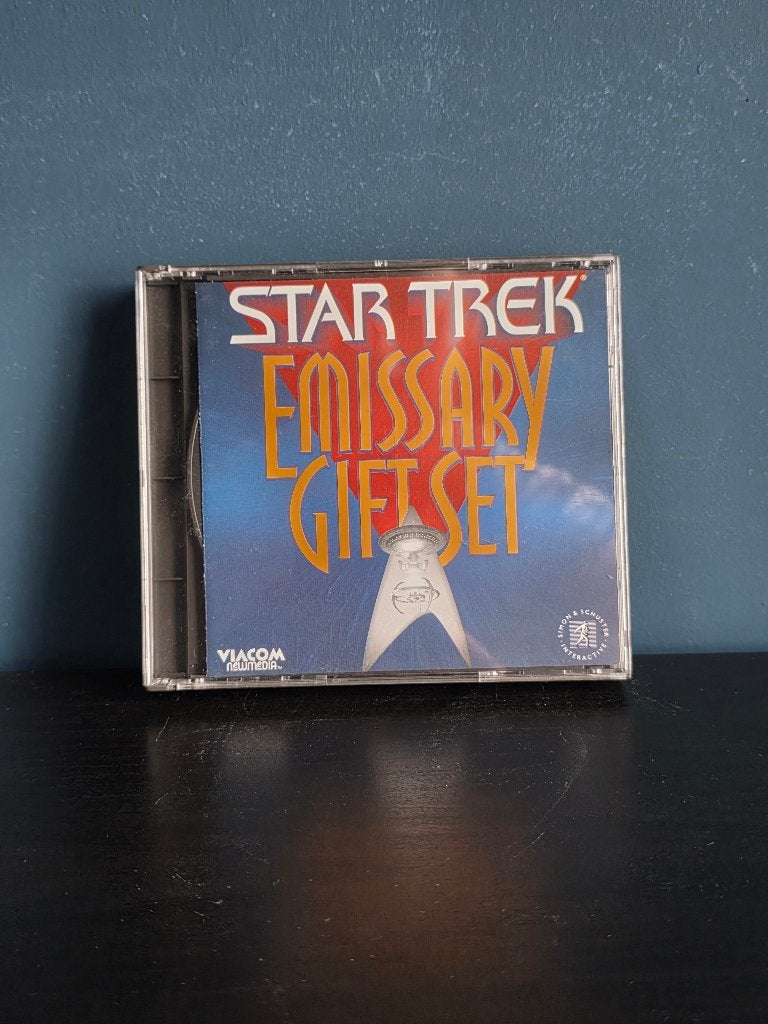 Star Trek Emissary Gift Set PC CD-ROM 1996, 1 speler, Eén computer, Ophalen of Verzenden, Zo goed als nieuw