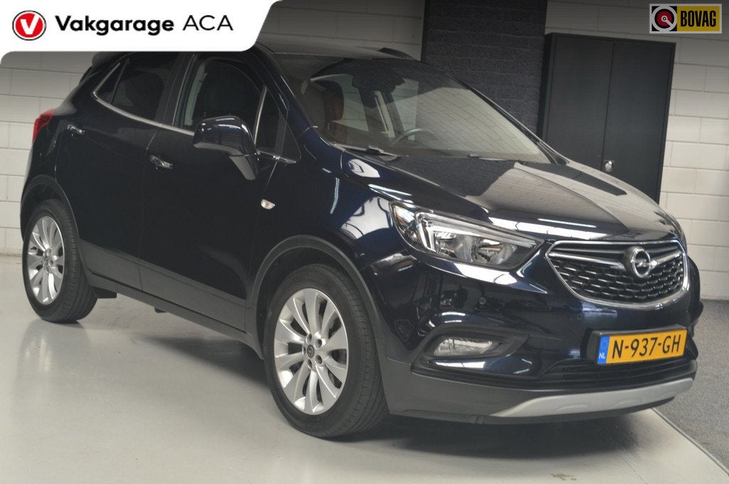 Opel Mokka X 1.4 Turbo Innovation // CLIMA // CRUISE // STUU, Auto's, Opel, Automatische klimaatregeling, Stof, Gebruikt, Blauw