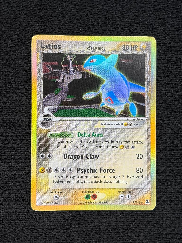 Latios Delta Species - 2005 - Reverse Holo 9/113, Ophalen of Verzenden, Zo goed als nieuw, Losse kaart, Foil