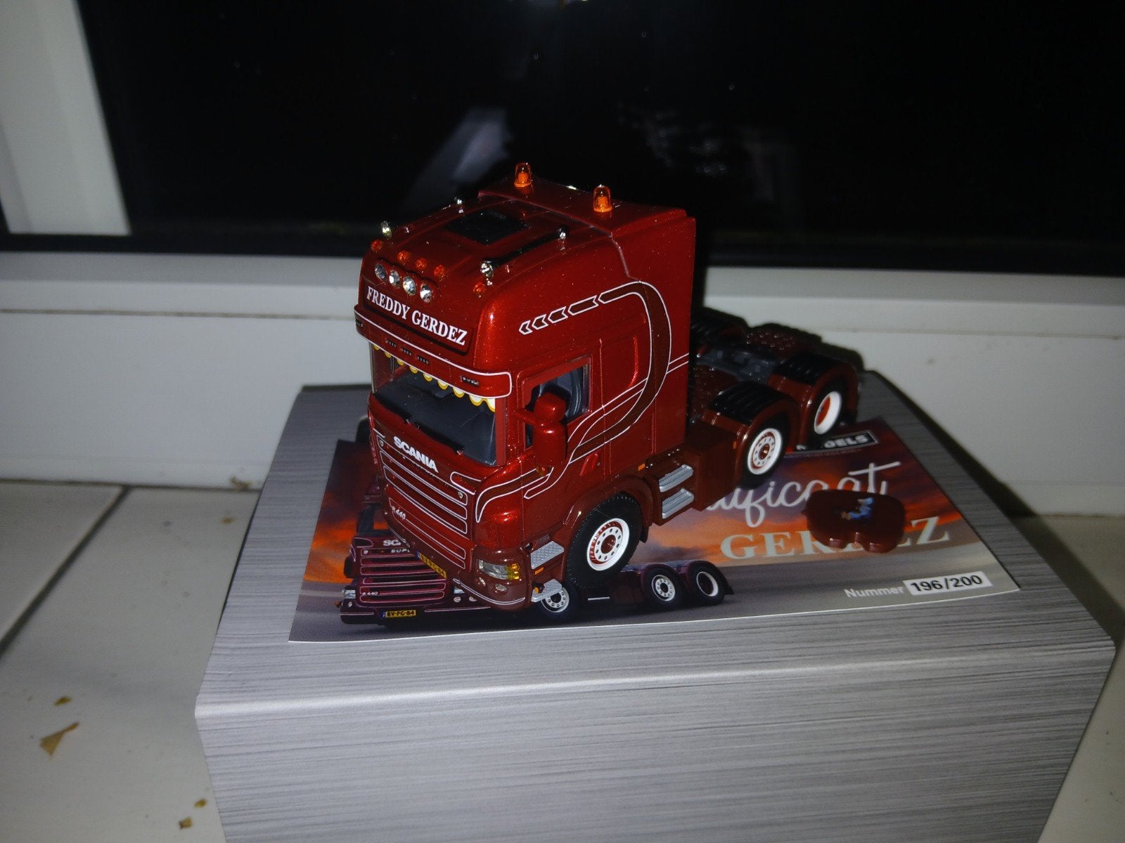 WSI Models Scania Freddy Gerdez vrachtwagen schaalmodel, Overige merken, 1:32 tot 1:50, Nieuw, Ophalen of Verzenden