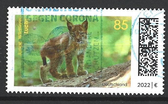 Gestempeld Duitsland  zegel uit 2022  ( 260613-2, Ophalen of Verzenden, 1990 tot heden, Gestempeld