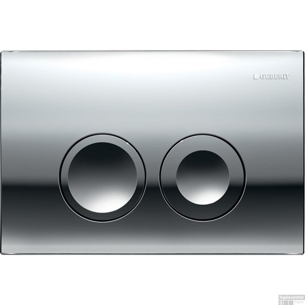 Geberit Sigma20 bedieningsplaat chroom, Ophalen of Verzenden