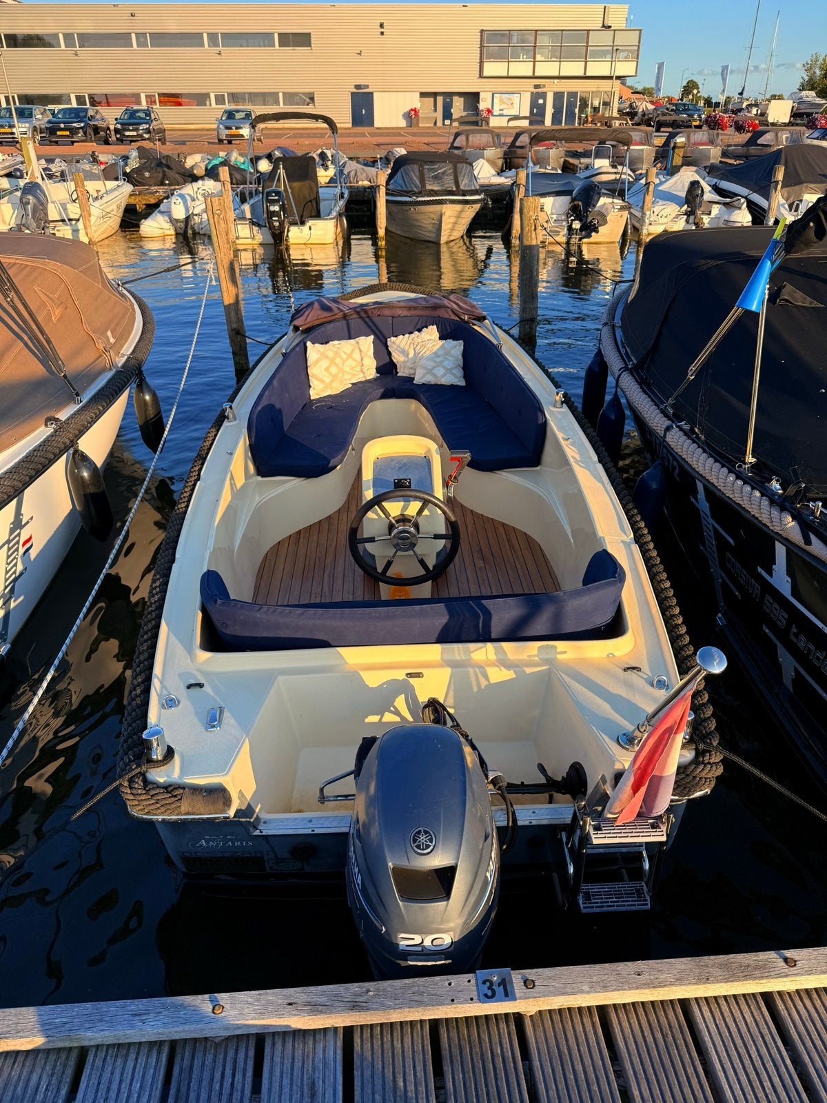 Antaris Suzan 550 - Perfecte sloep voor ontspanning op het w, Watersport en Boten, Gebruikt, Antaris, Buitenboordmotor, Ophalen