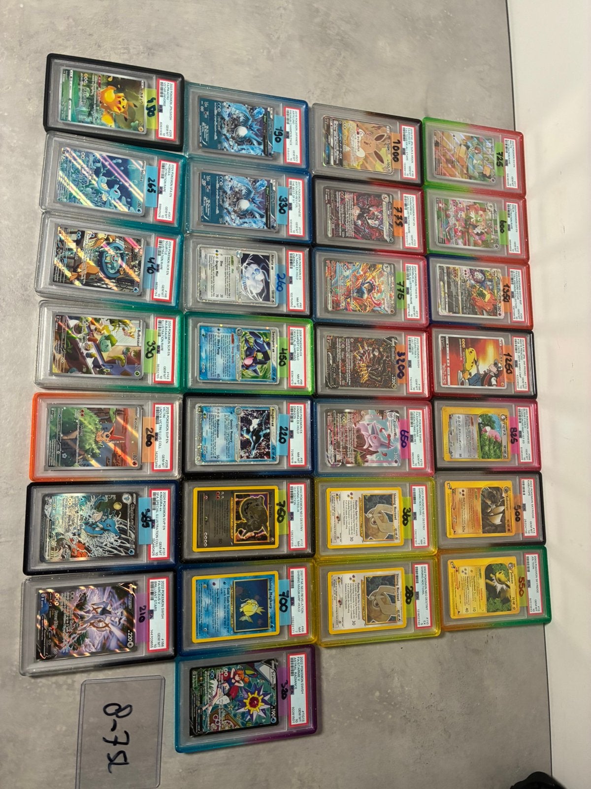 PSA slabs te koop, Ophalen of Verzenden, Zo goed als nieuw
