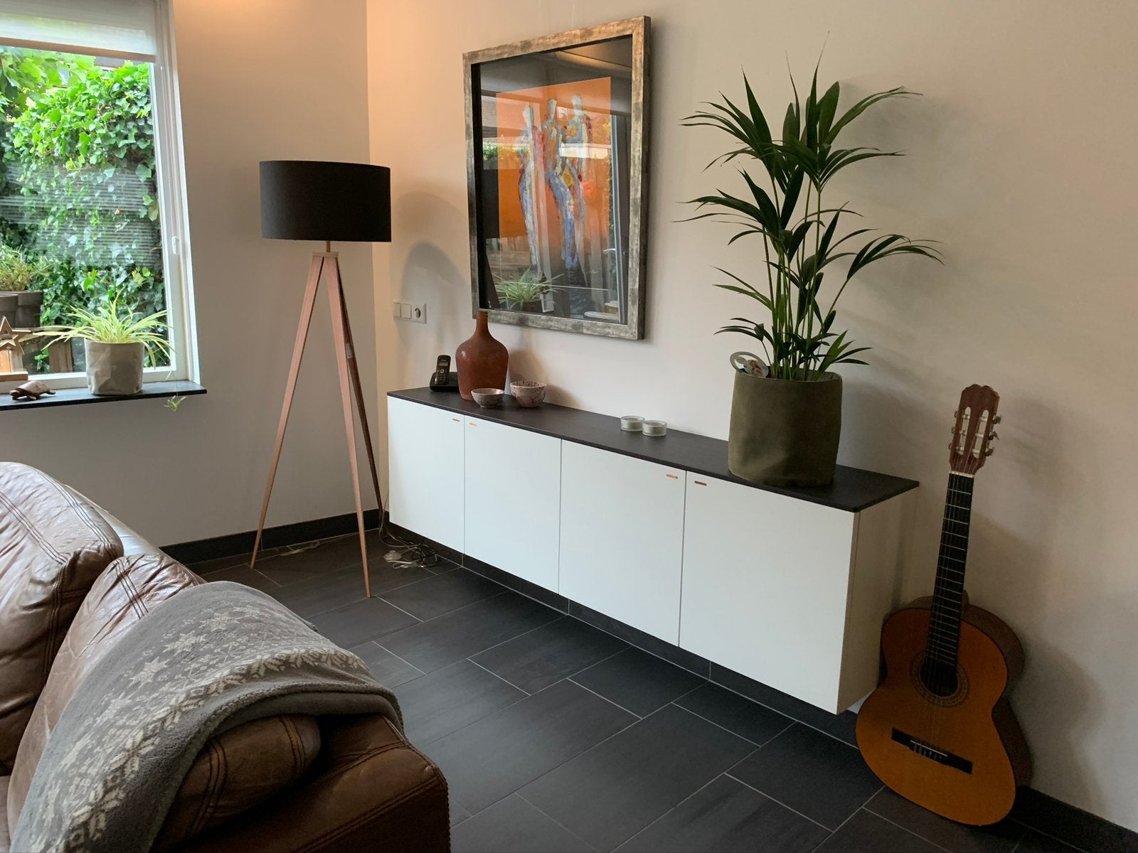 Zwevend Wanddressoir Van Interstar, Huis en Inrichting, Ophalen, 150 tot 200 cm, Zo goed als nieuw, Modern