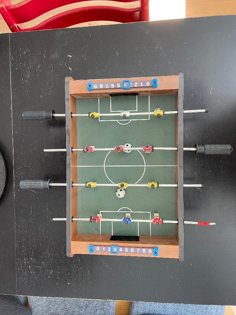 tafelvoetbal, Ophalen of Verzenden, Gebruikt