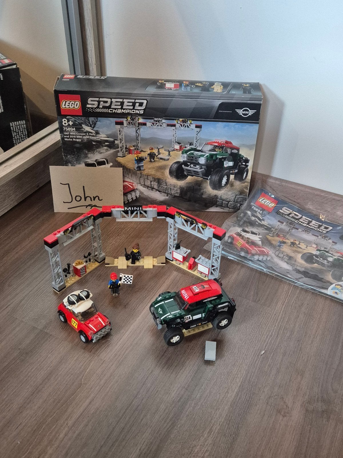 lego 75894 minicooper s rally, Ophalen of Verzenden, Elektrisch, Overige merken
