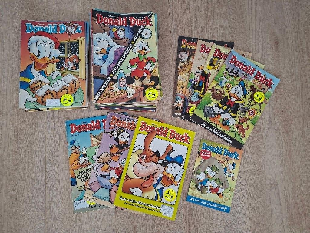 Donald Duck weekbladen 2020 en 2021, Gelezen, Ophalen of Verzenden, Disney Donald Duck, Meerdere stripboeken