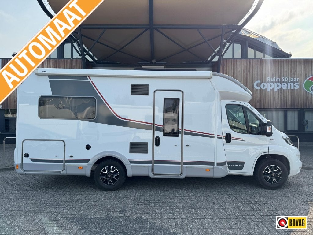 LMC Element 638 T 2021 AUTOMAAT lift fietsen rek compleet!, Automaat, Standaard zit, Ringverwarming, Fiat