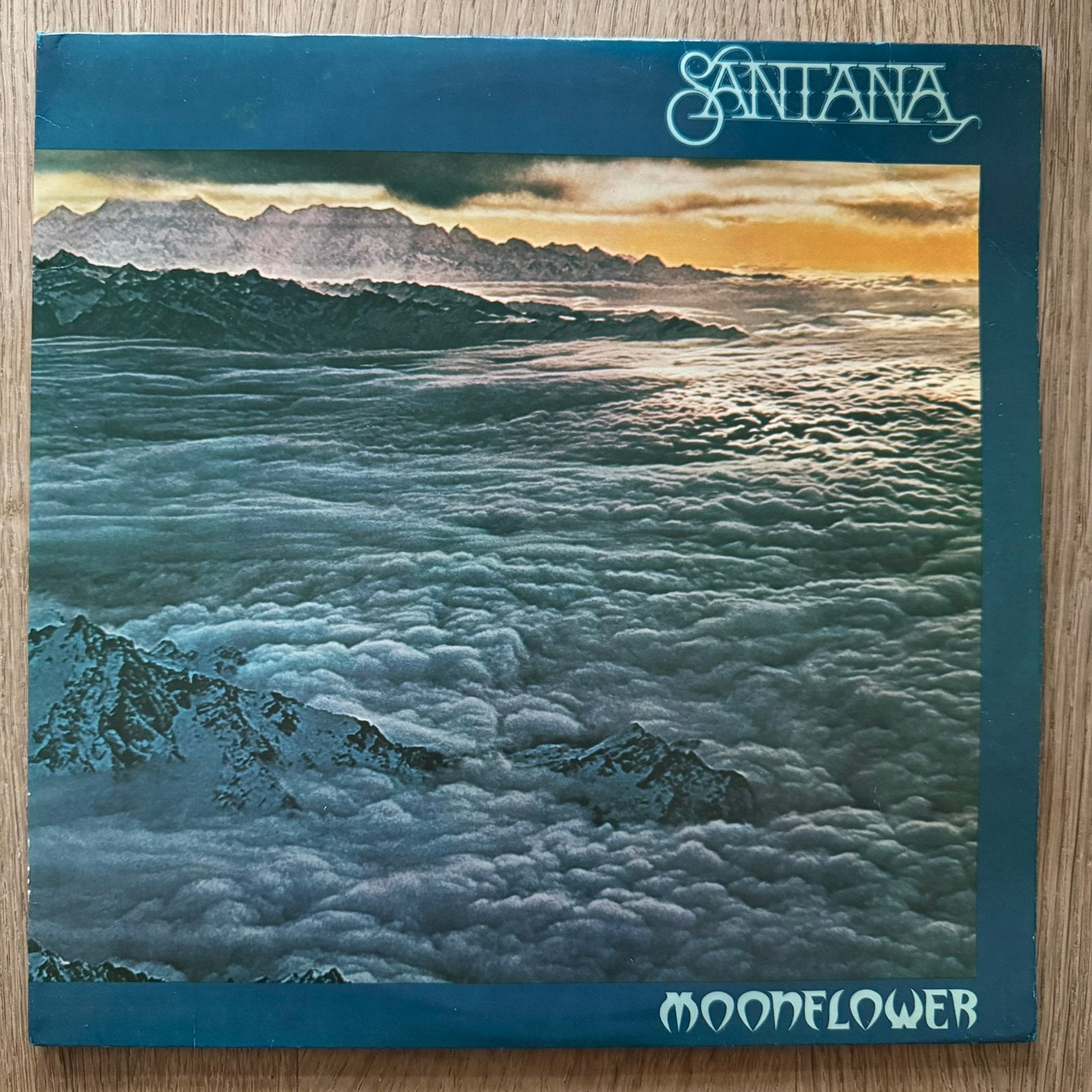 Santana Moonflower 2 LP Vinyl 1977 Europe Jazz-Rock Latin, Cd's en Dvd's, Vinyl | Rock, Gebruikt, Ophalen of Verzenden, Inclusief binnenhoes