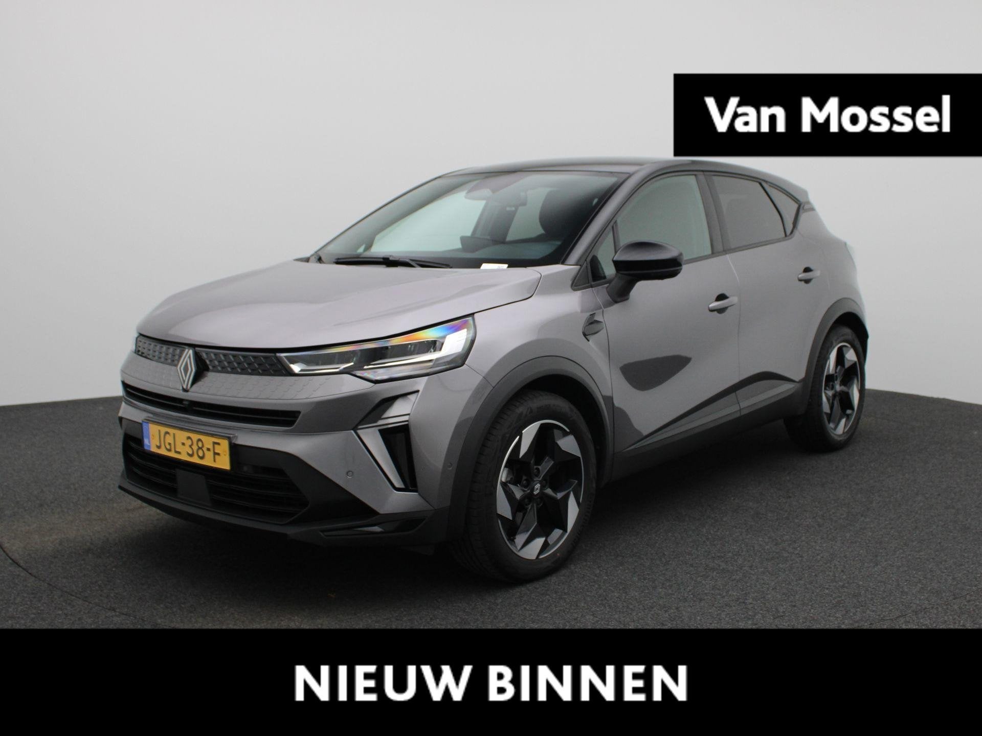 Renault Captur 1.8 E-Tech full hybrid 160 techno | Navigatie, 4 cilinders, Leder en Stof, Origineel Nederlands, Bedrijf