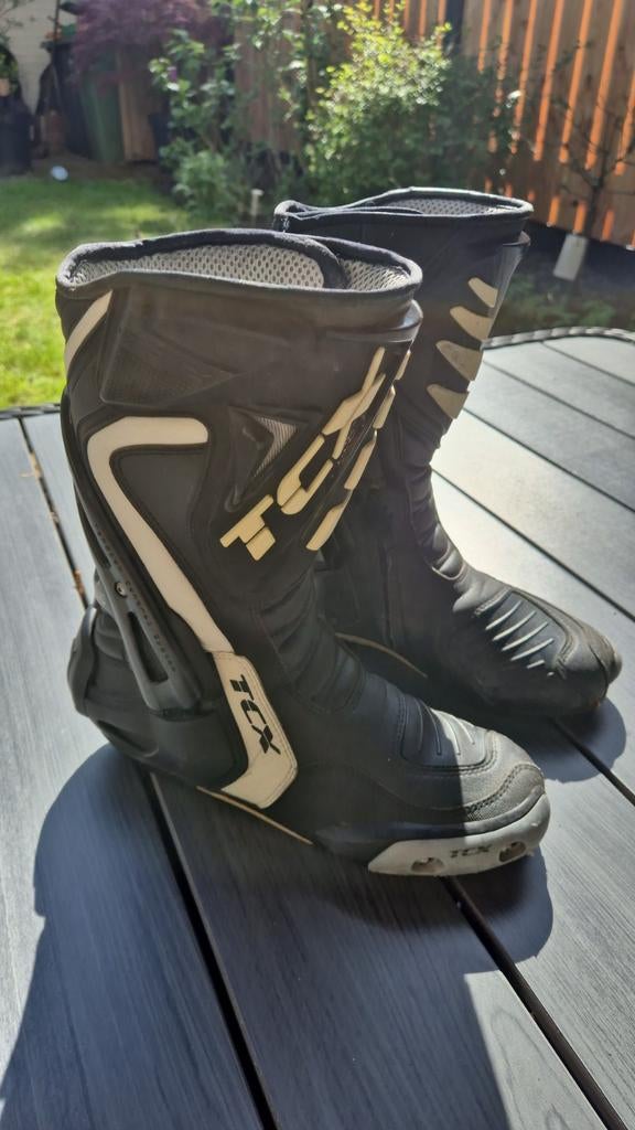 Motorlaarzen TCX geschikt voor circuitracing, Motoren, Kleding | Motorkleding, Ophalen of Verzenden, Tweedehands, Laarzen