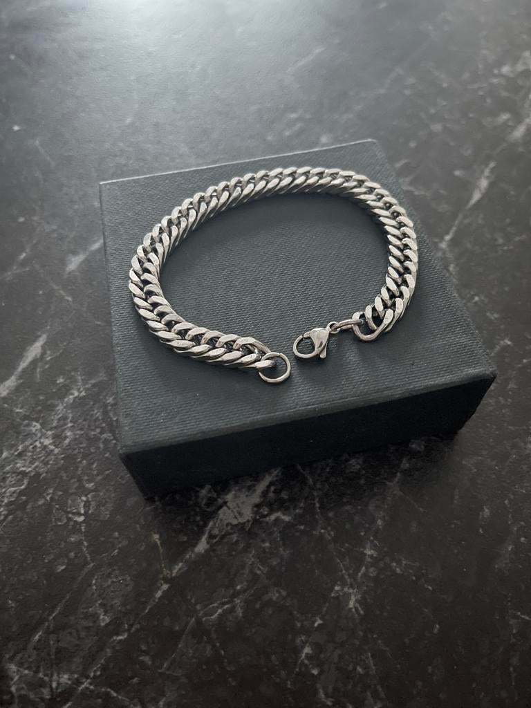 Armband Breil, Ophalen of Verzenden, Zo goed als nieuw, Zilver, Staal