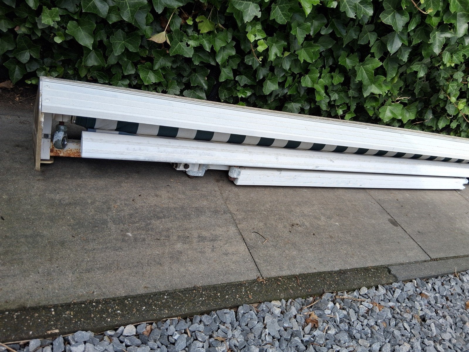 zonwering, gratis ophalen, 150 tot 300 cm, Ophalen, Gebruikt, Knikarmscherm