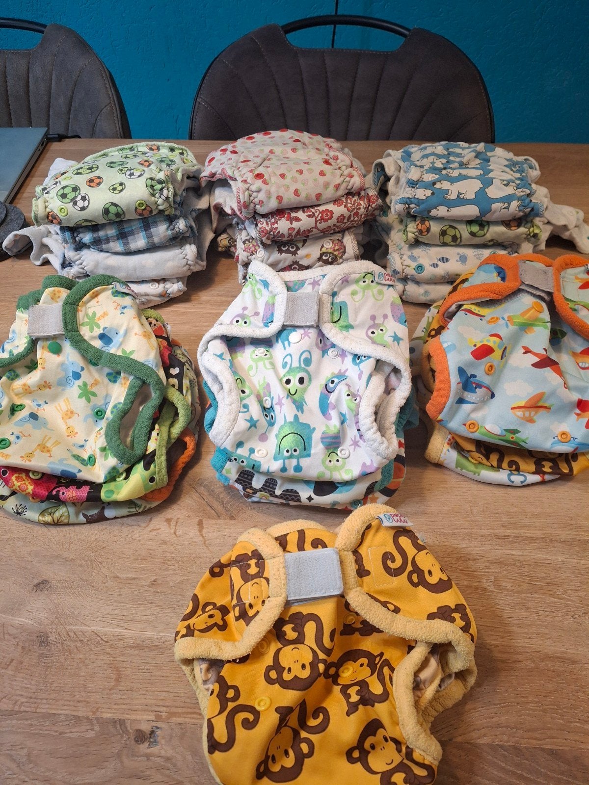 Petit Lulu Kluspakket:12x Luier, 12x Overbroekje + 2x XL, Ophalen of Verzenden, Gebruikt, Petit Lulu, Jongetje of Meisje