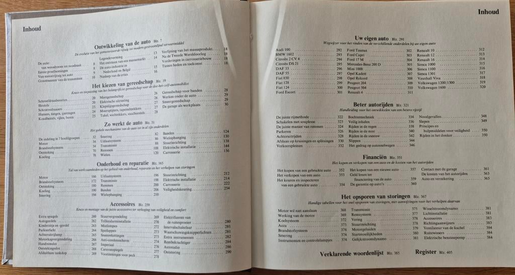 Autohandboek voor de automonteur van oude auto,s, Antiek en Kunst, Ophalen