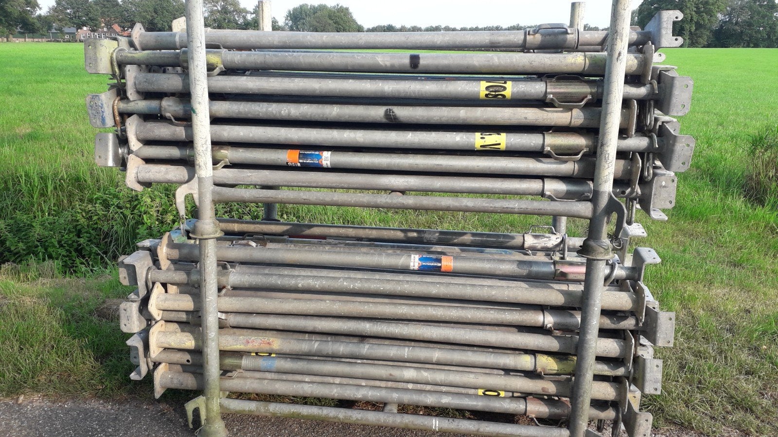 bouwstempels, Ophalen, IJzer