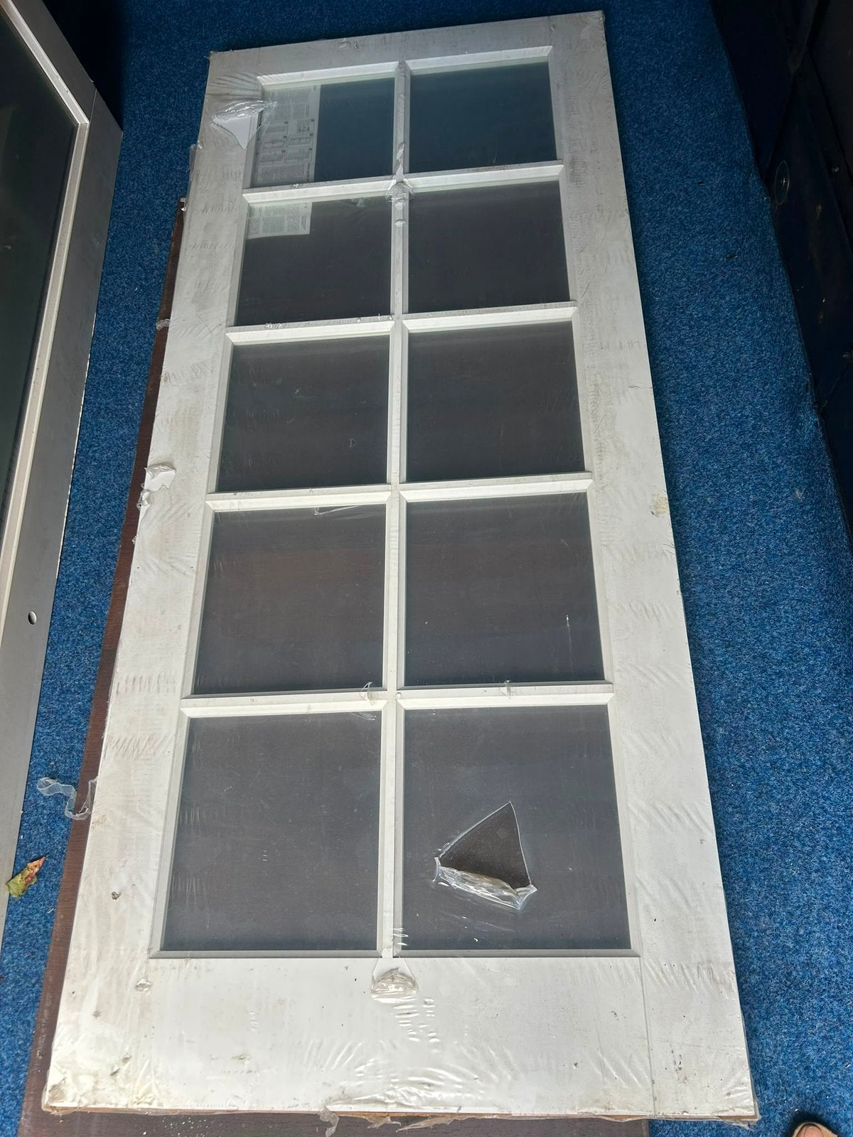 Cando rechtsdraaiende opdekdeur 211,5x88, Ophalen, 80 tot 100 cm, Binnendeur, Zo goed als nieuw
