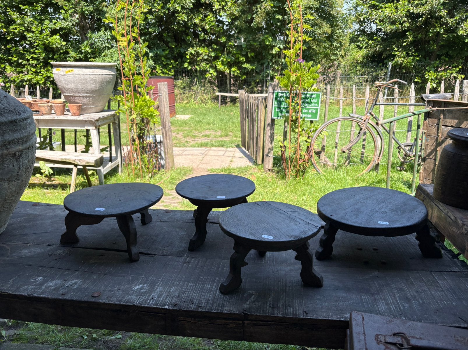 4 stoere etagères, Etagère, Gebruikt, Ophalen of Verzenden, Nvt