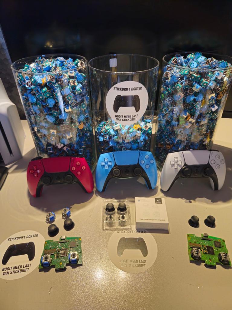 PS5 Controllers Reparatie – Nooit meer StickDrift! (TMR), No cure no pay, Spelcomputers