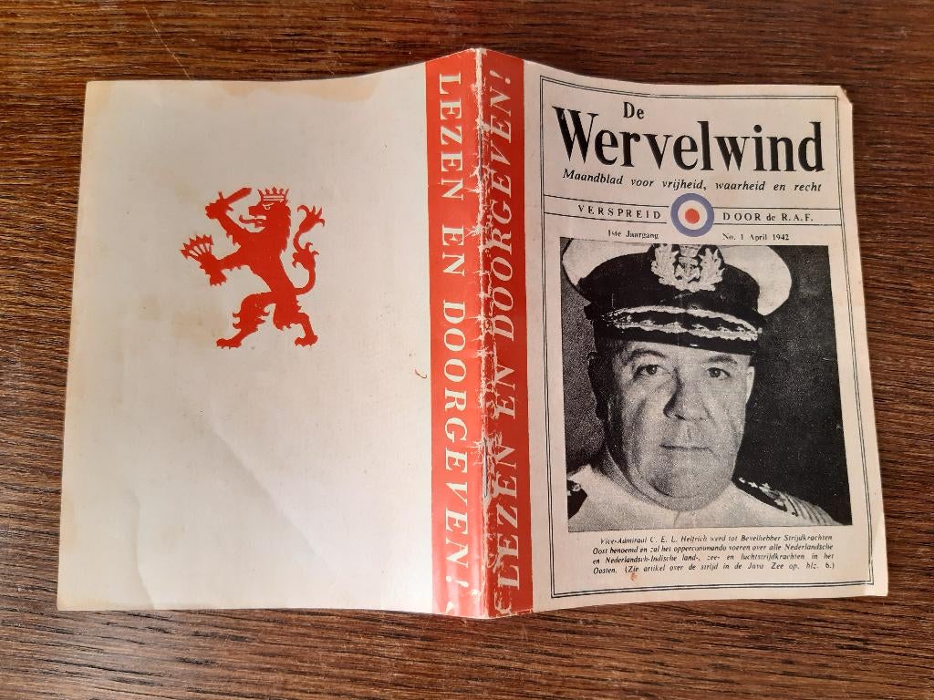 De wervelwind, De R.A.F, Landmacht, Ophalen, Tweede Wereldoorlog