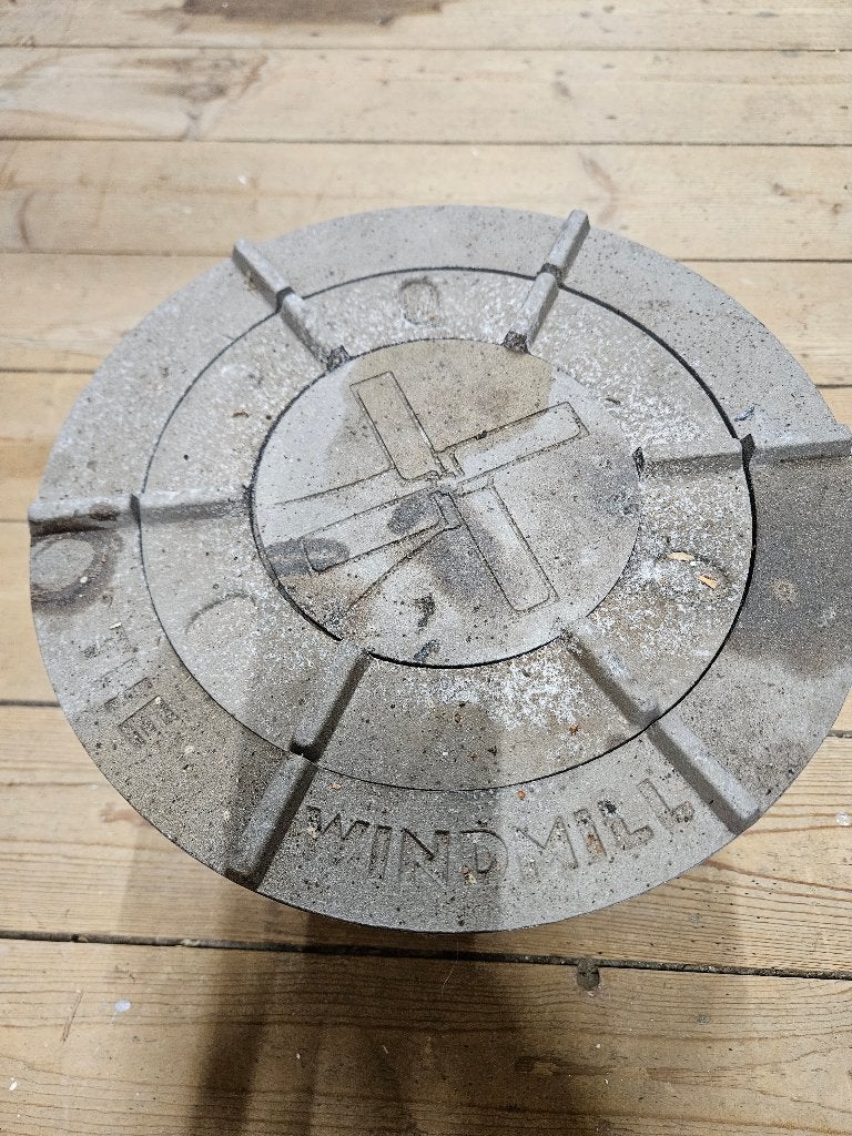 Windmill cast iron camp stove, Ophalen, Gebruikt