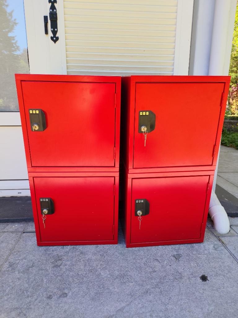 Individuele cube lockers 38 cm, Ophalen of Verzenden, Gebruikt, Industriële