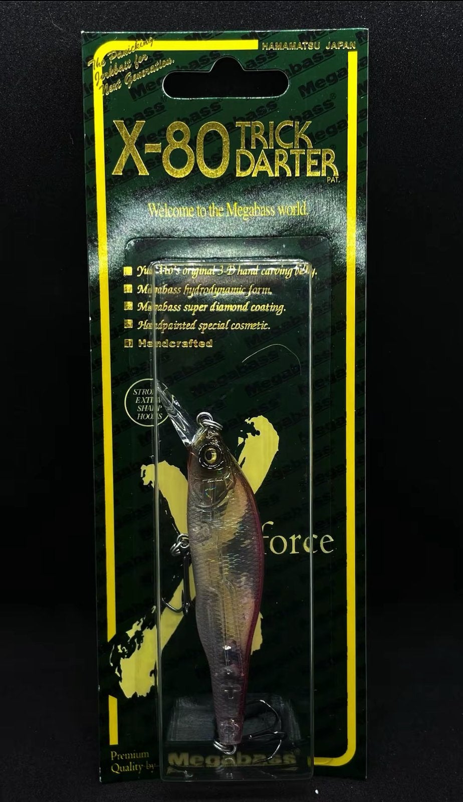 Megabass x80 trickdarter, Watersport en Boten, Ophalen of Verzenden, Nieuw, Overige typen