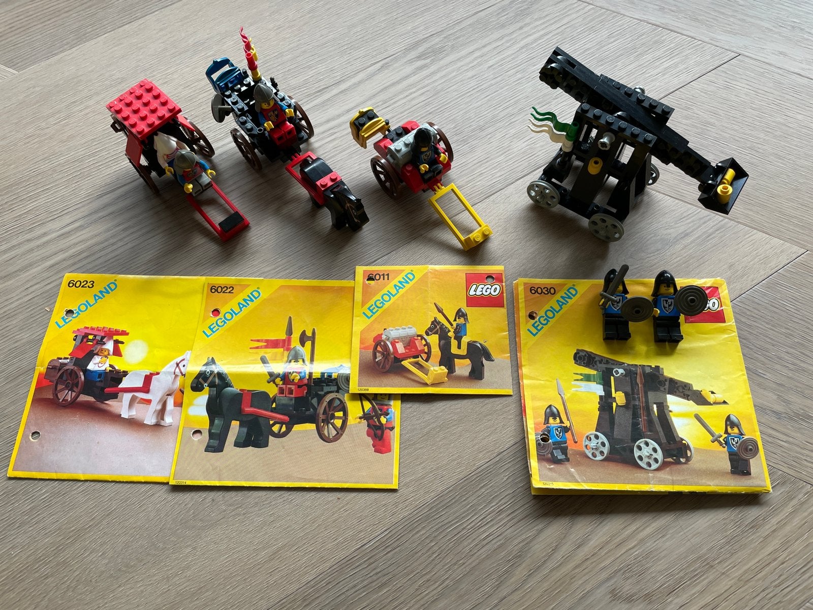 Lego 4 ridder setjes, Ophalen of Verzenden, Gebruikt, Lego