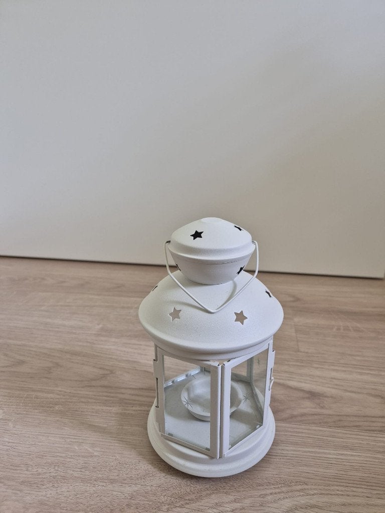 Lantaarn wit / ecru IKEA Rotera nieuw, Lantaarn, Wit, IKEA, Nieuw