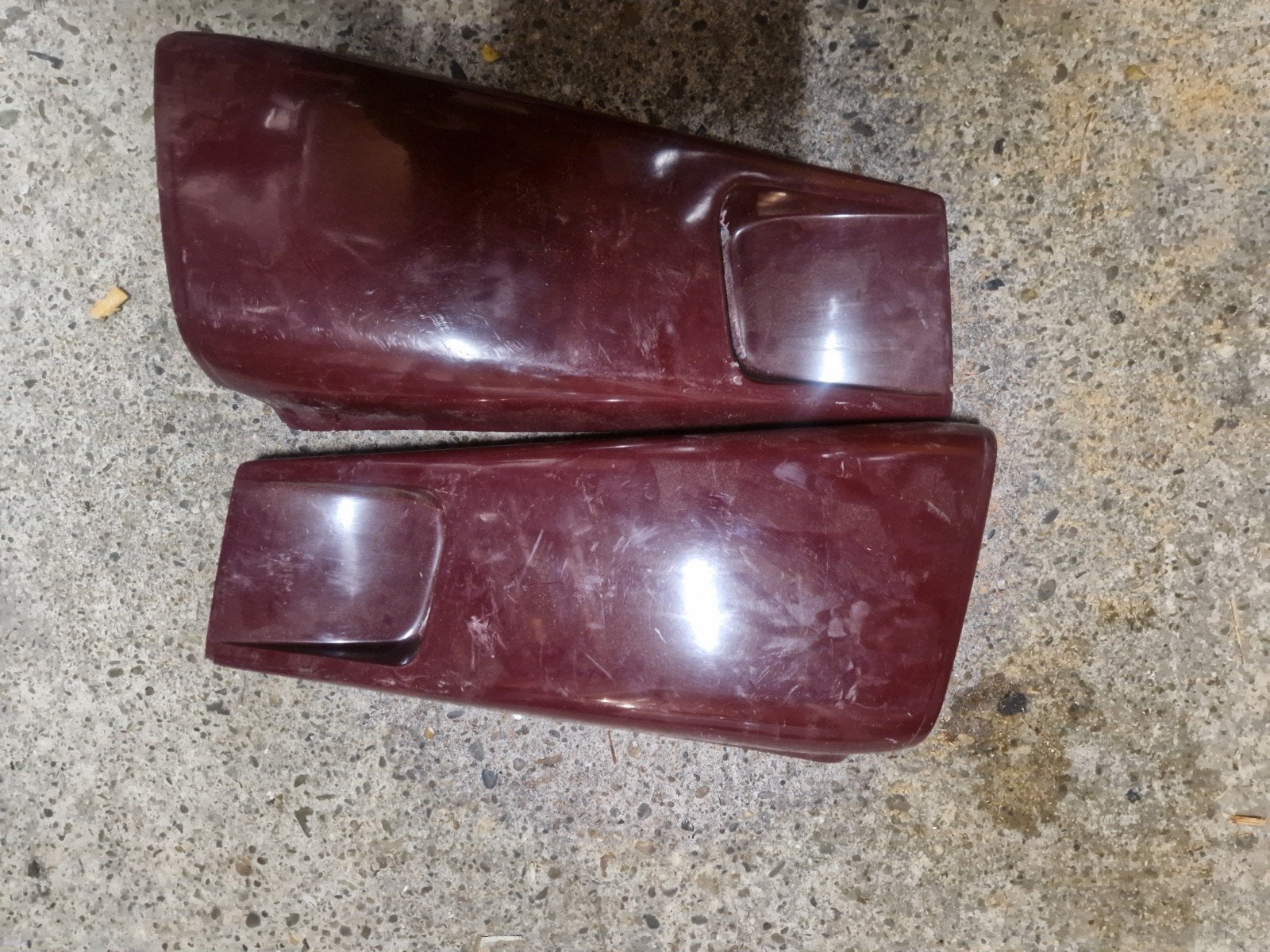 upper side scoops mustang fastback 1968, Gebruikt, Ophalen of Verzenden, Spatbord, Ford