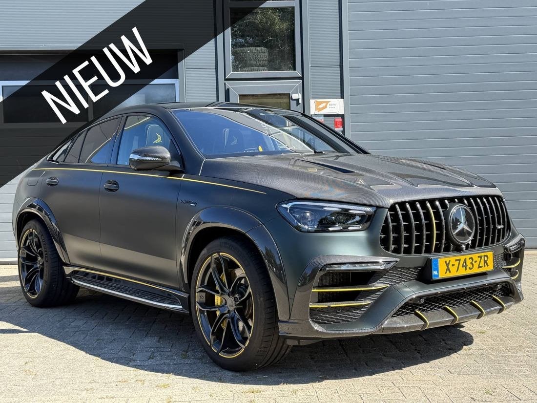 Mercedes-Benz GLE-klasse Coupé - AMG 63 S 4MATIC+, Gebruikt, Zwart, Leder, GLE Coupé