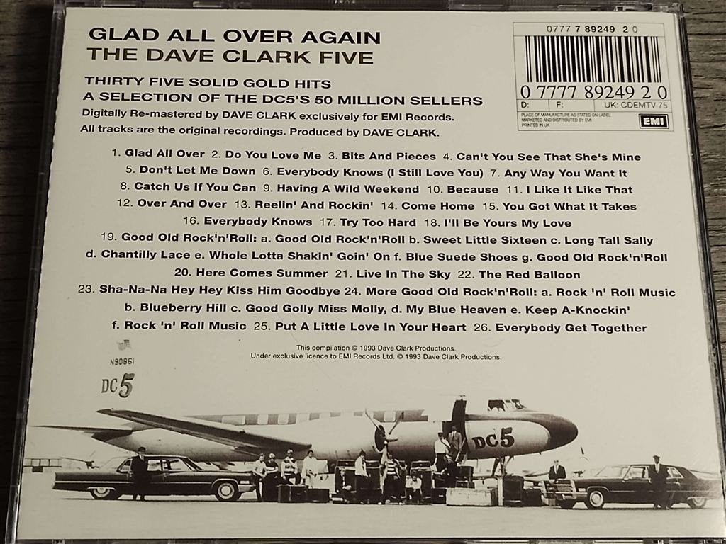The Dave Clark Five ‎– Glad All Over Again, Ophalen of Verzenden, Zo goed als nieuw