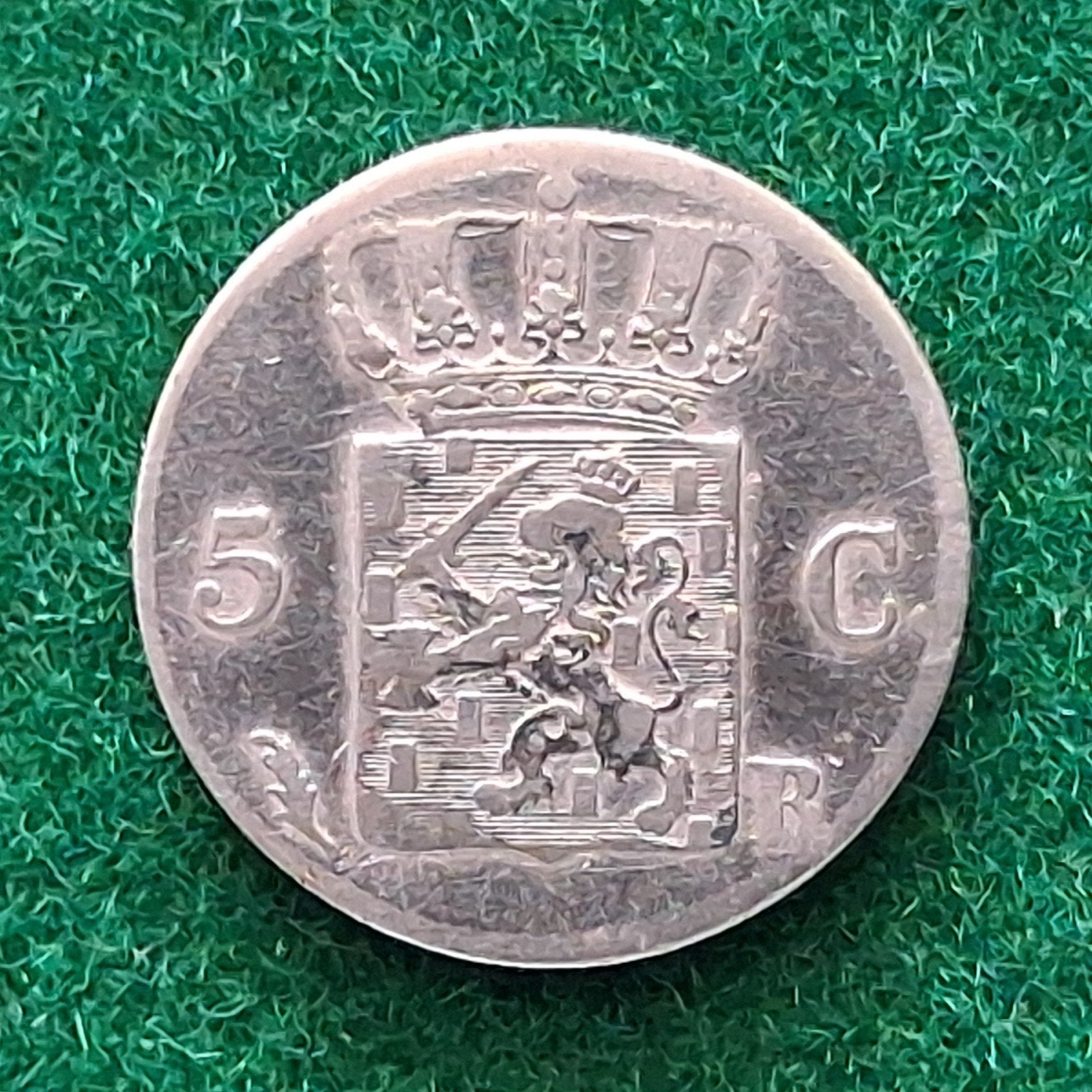 5 cent 1825 zilver, Postzegels en Munten, Munten | Nederland, Ophalen of Verzenden, Zilver