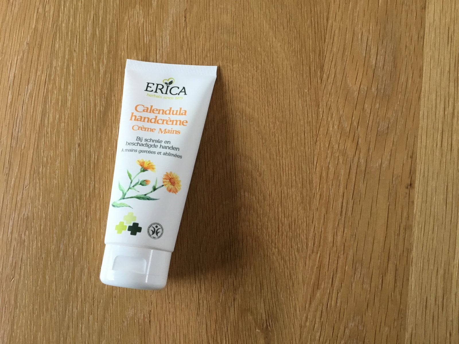 Opruiming Erica Calendula Handcrème & Lippenbalsem Set, Ophalen, Nieuw, Bodylotion, Crème of Olie