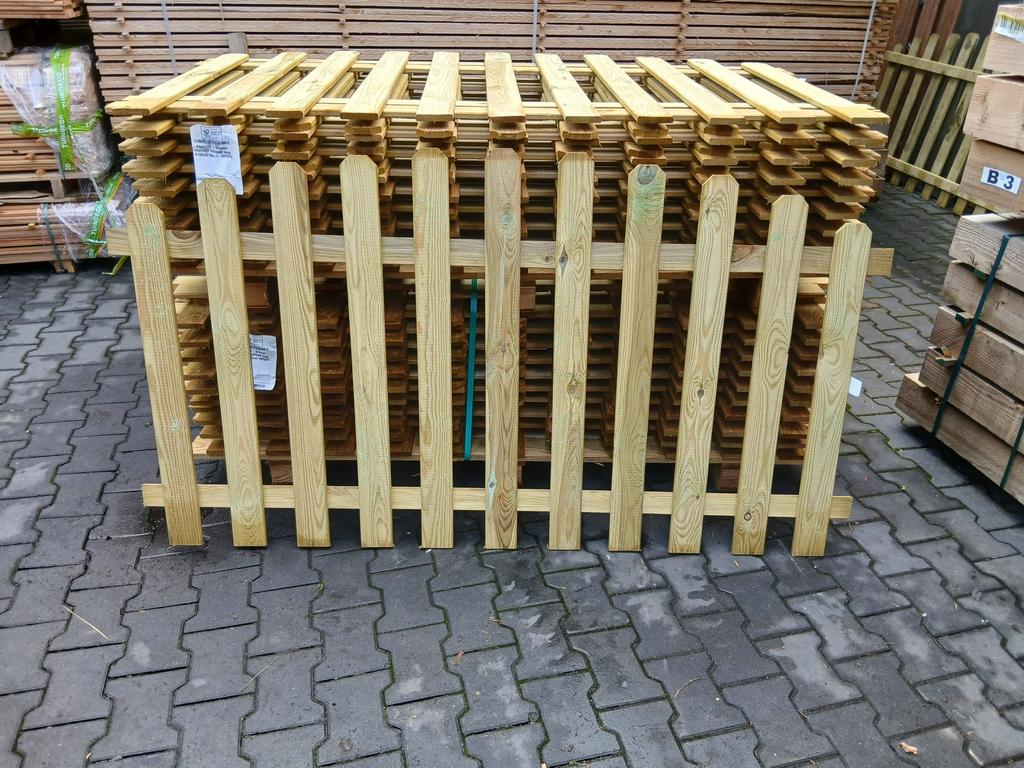 Ronde tuinhekjes 1.80 br x 80 hoog en 1.80 m br x 1 m hoog, Tuin en Terras, Ophalen, Nieuw, IJzer, Tuinhek