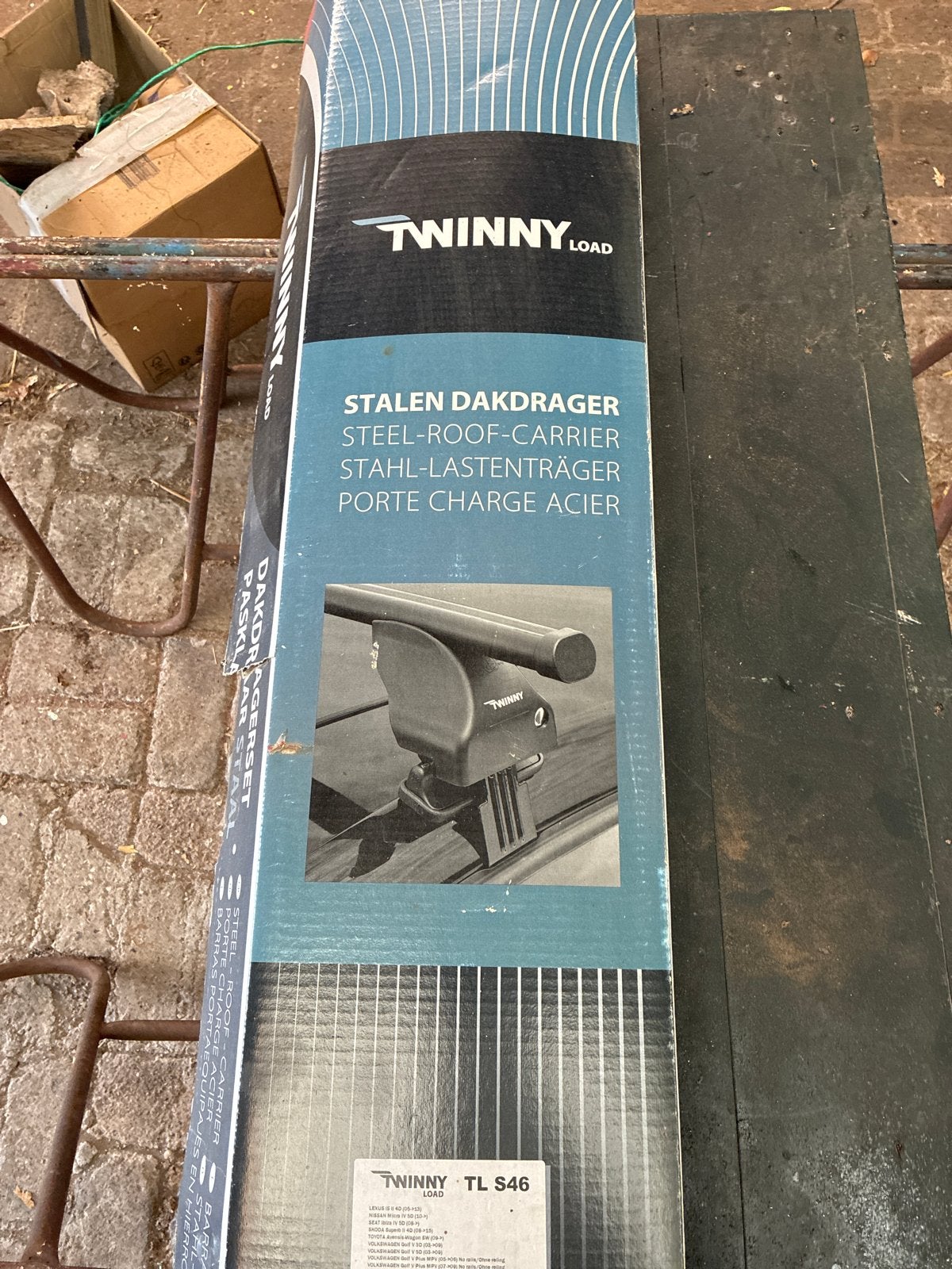 Twinny Load TL S46 Stalen Dakdrager, Ophalen, Zo goed als nieuw