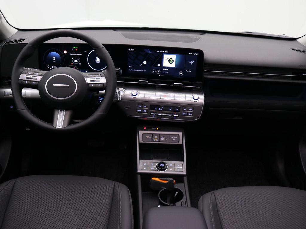 Hyundai Kona 1.6 GDI HEV Premium Sky / Panoramadak / Adaptie, Auto's, 137 pk, Gebruikt, 1110 kg, Bedrijf