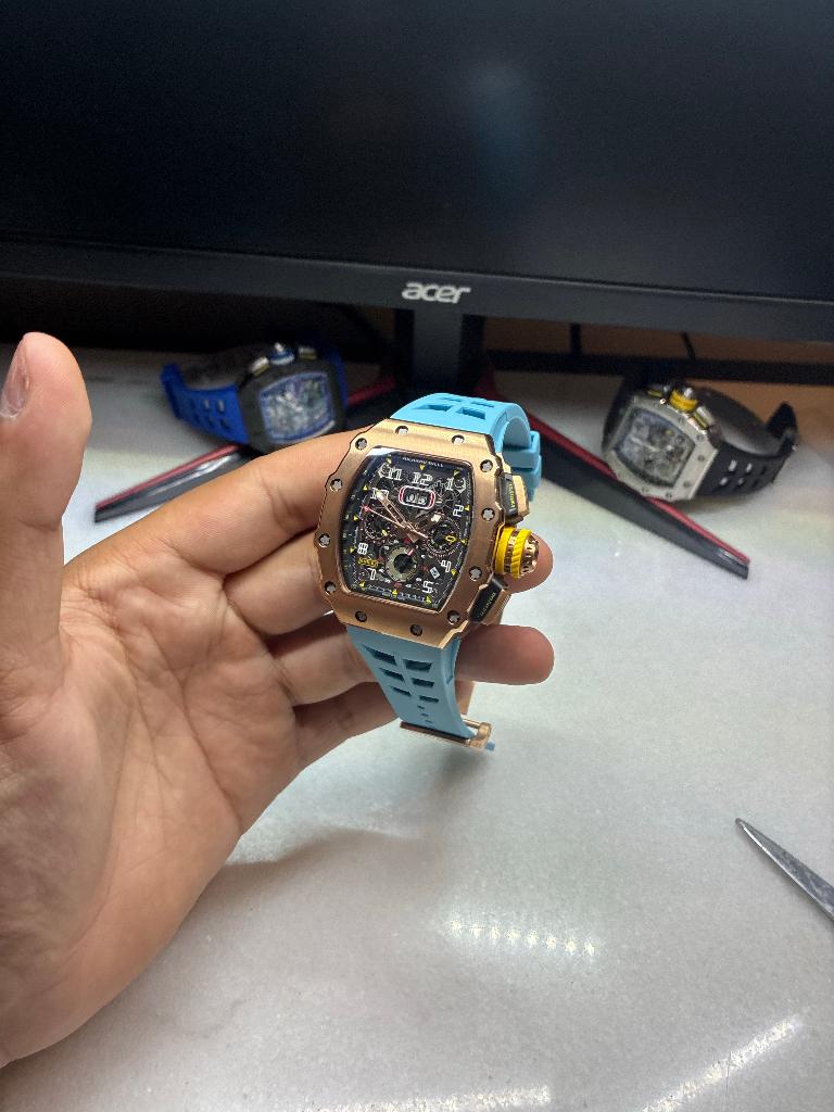 Richard mille 11-03 rose, Sieraden, Tassen en Uiterlijk, Sporthorloges, Nieuw, Android, Ophalen of Verzenden