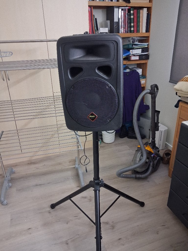geluid boxen, Gebruikt, 120 watt of meer, Front, Rear of Stereo speakers, Ophalen