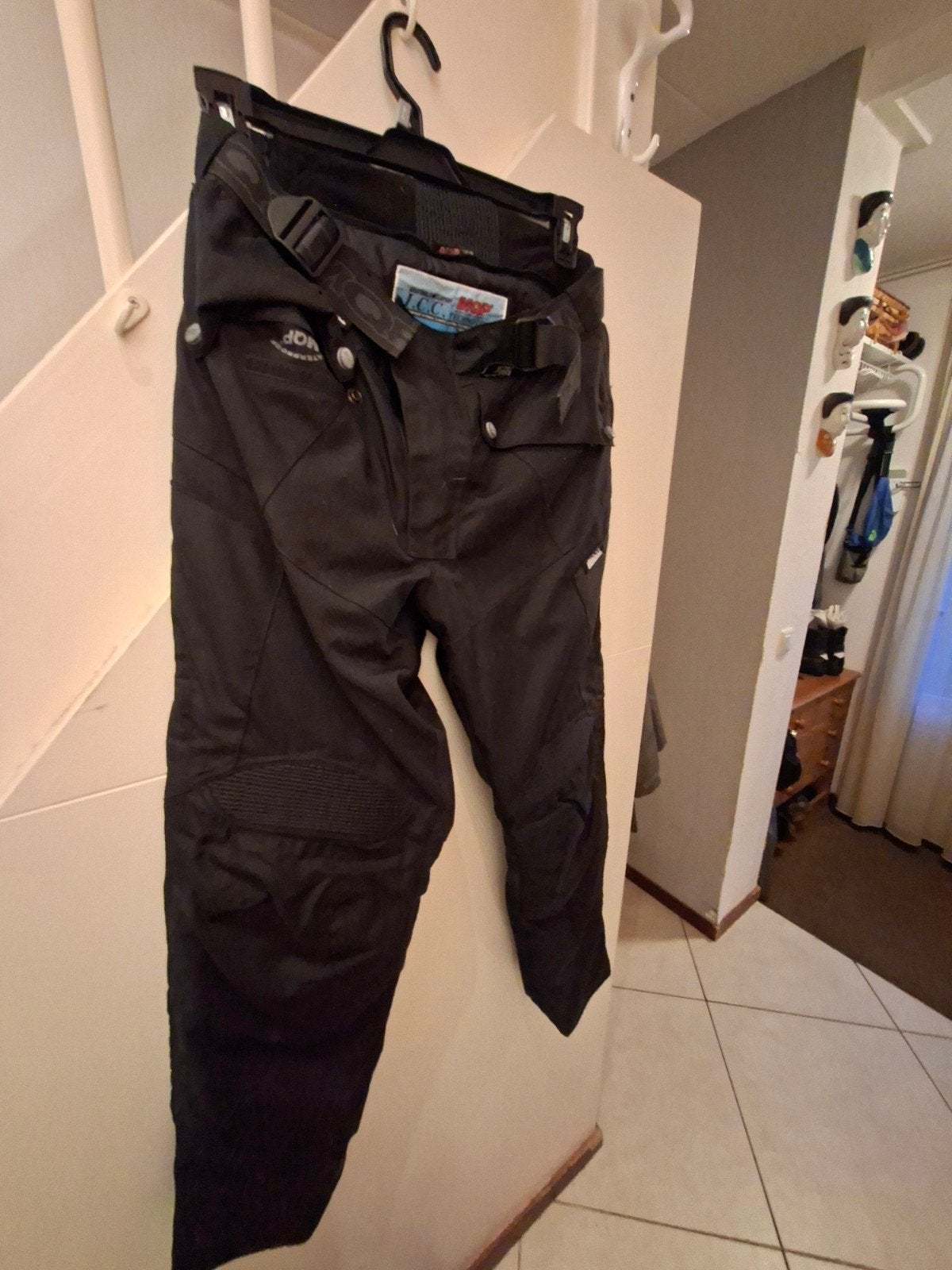 MQP Motorbroek Textiel Maat 180/190 - Zwart, Motoren, Kleding | Motorkleding, Ophalen, MQP, Broek | textiel, Dames