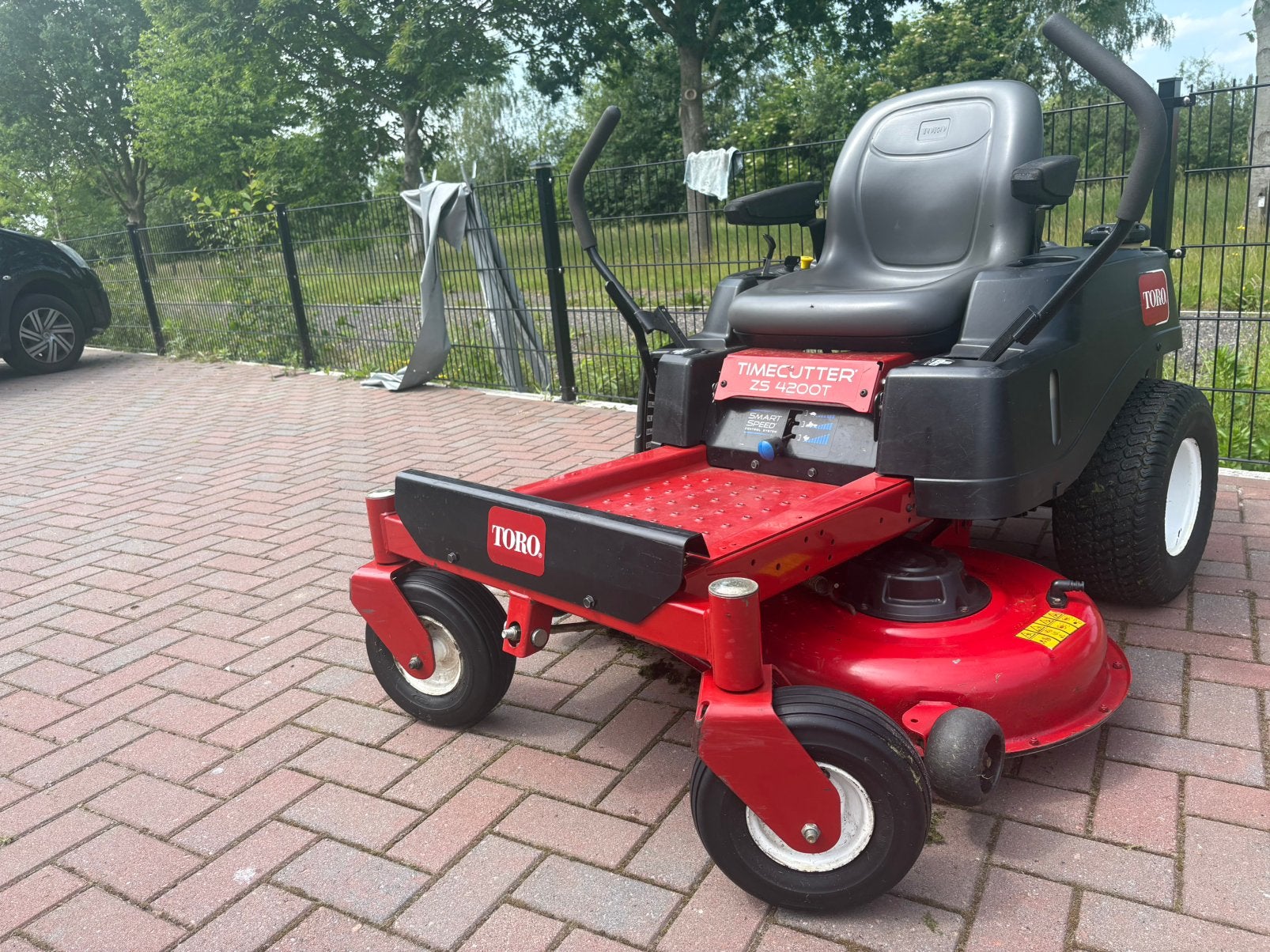 Toro ZS4200T zero turn 107 maaideck 24pk 2cilinder. Bj 2017, Ophalen, Zo goed als nieuw, Mulchfunctie, 90 tot 120 cm