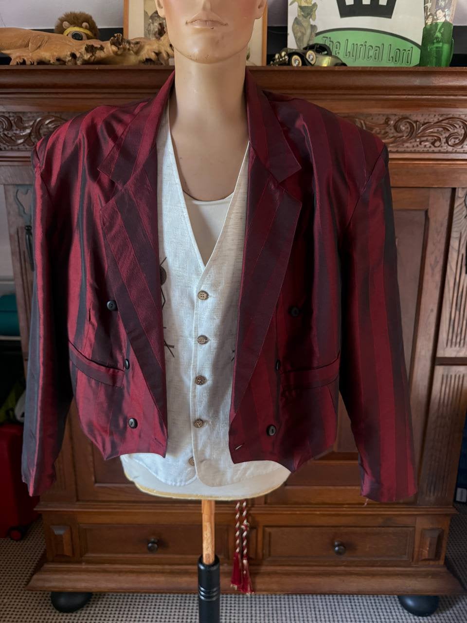 Heren colbert, vintage, Maat 46/48 (XL) of groter, Ophalen of Verzenden, Jasje, Gedragen